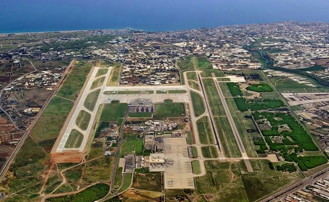 Aerial View of Antalya International Airport